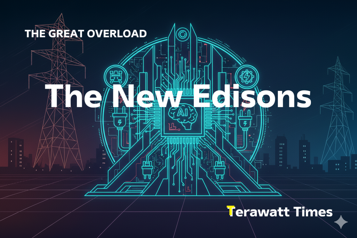 The New Edisons — How Tech Giants Are Rewiring the Grid
