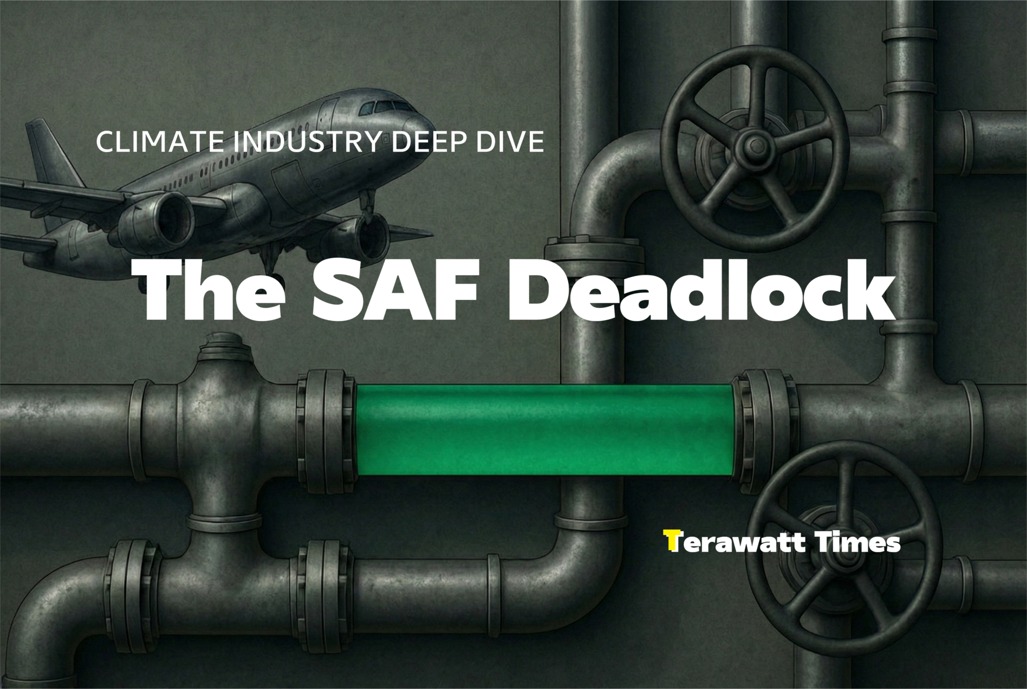 The SAF Deadlock: Why Aviation’s Only Drop-in Climate Solution Is Trapped in a Systemic Failure