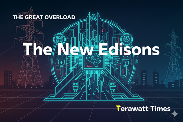 The New Edisons — How Tech Giants Are Rewiring the Grid